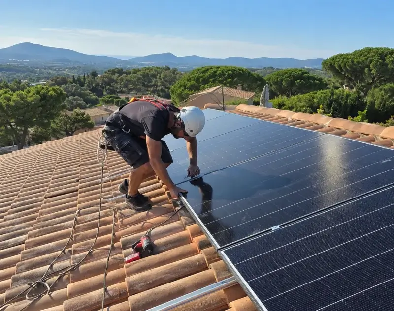 Installateur panneaux solaires Germignac — pose photovoltaïque sur toiture