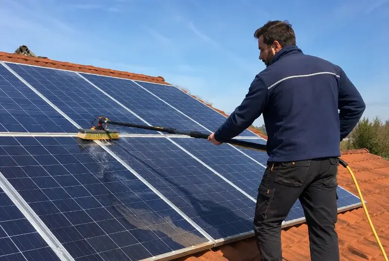 Nettoyage et entretien de panneaux solaires à Germignac